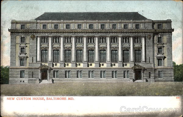 New Custom House Baltimore Maryland