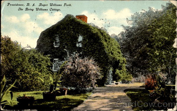 Roger Williams Park, The Betsy Williams Cottage Providence Rhode Island