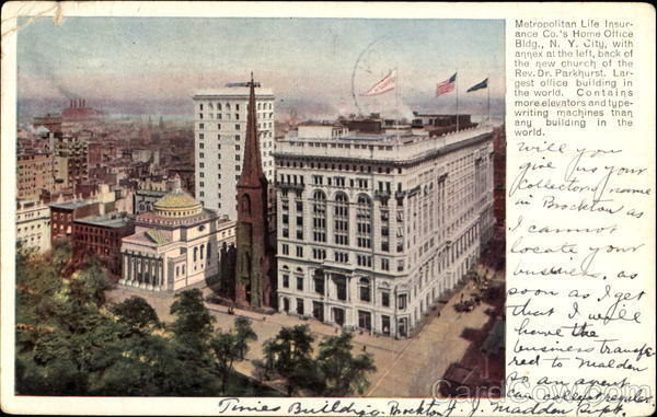 Metropolitan Life Insurance Company New York