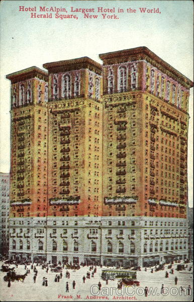 Hotel McLain, Herald Square New York