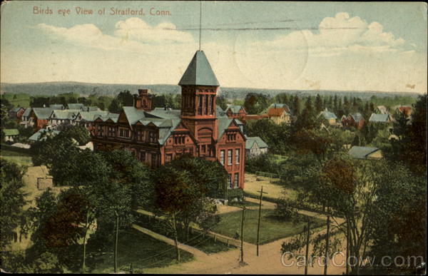 Birds Eye View Of Stratford Connecticut