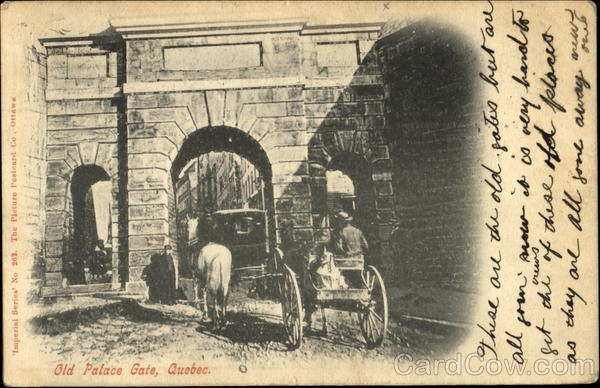 Old Palace Gate PQ Canada Quebec