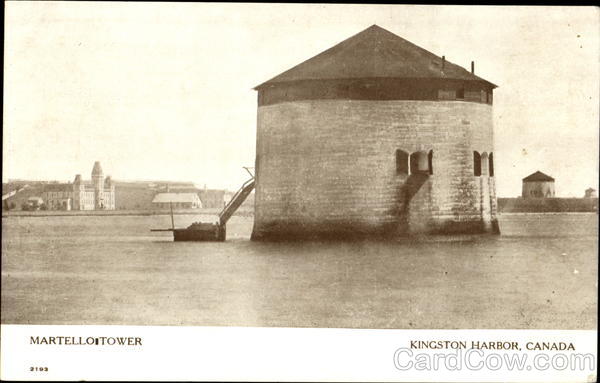 Martello Tower Kingston Harbor Canada Misc. Canada