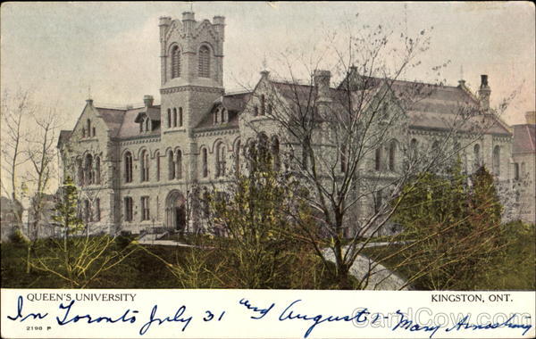 Queen's University Kingston Canada Ontario