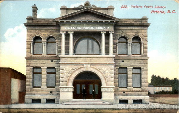 Victoria Public Library BC Canada British Columbia