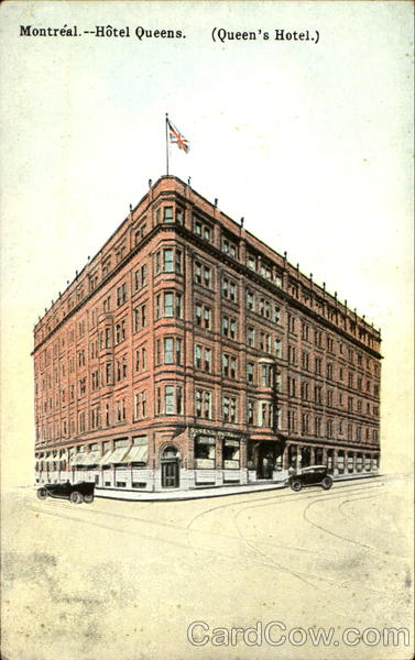 Queen's Hotel Montreal PQ Canada Quebec