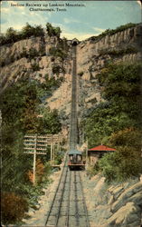 Incline Railway Up Lookout Mountain Postcard