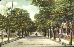 South Franklin Street Postcard