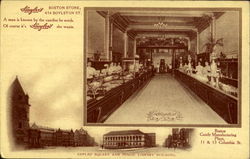 Huyler's Boston Store, 414 Boylston St Postcard