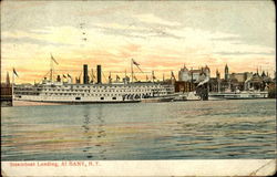 Steamboat Landing Postcard