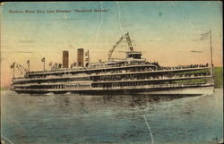 Hudson River Day Line Steamer Steamers Postcard Postcard