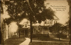 The President's House, Dickinson College Postcard