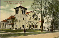 Finney Memorial Chapel, Oberlin College Ohio Postcard Postcard