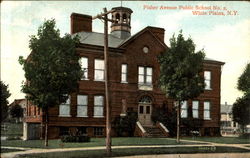 Fisher Avenue Public School No. 2 White Plains, NY Postcard Postcard