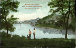 New Pleasant Street Bridge Postcard