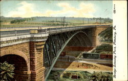 Bridge Schenley Park Pittsburgh, PA Postcard Postcard