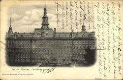 Quebec University Laval Postcard