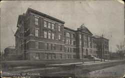 School Of Science Postcard
