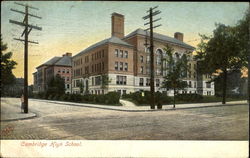 Cambridge High School Postcard