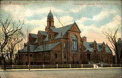 Hemenway Gymnasium, Harvard College Postcard