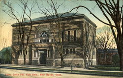 Alpha Delta Phl, Yale University New Haven, CT Postcard Postcard