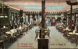 The Shanghai Café, 431½ S. spring St Los Angeles, CA Postcard Postcard