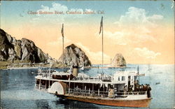 Glass Bottom Boat Santa Catalina Island, CA Postcard Postcard