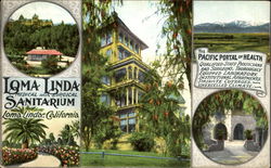 Loma Linda Medical And Surgical Sanitarium Postcard