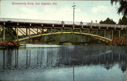 Hollenbeck Park Los Angeles, CA Postcard Postcard