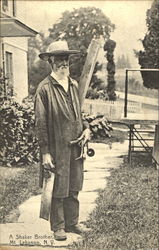 A Shaker Brother Postcard