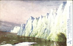 On The Way To The North Pole, The Humboldt Glacier Postcard