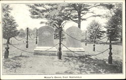 Moody's Grave East Northfield, MA Postcard Postcard