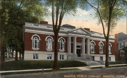 Bristol Public Library Postcard