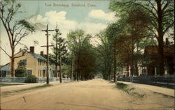 East Broadway Stratford, CT Postcard Postcard