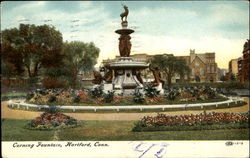 Corning Fountain Postcard