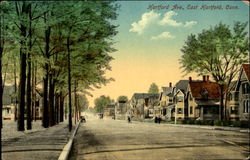 Hartford Ave. East Hartford, CT Postcard Postcard