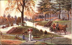 Government Driveway Postcard