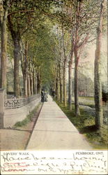 Lovers Walk Postcard