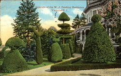 Grounds Of The W. J. Pendray Residence Postcard