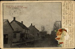 Street View Of Inkerman Looking North From The Bridge Postcard