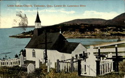 Little Indian Church Tadousac, PQ Canada Quebec Postcard Postcard