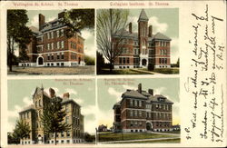Wellington St. School Postcard