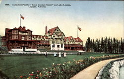 Canadian Pacific Lake Louise Hotel Postcard