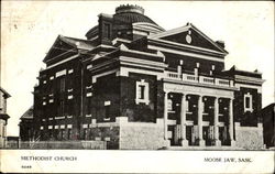 Methodist Church Moose Jaw, SK Canada Saskatchewan Postcard Postcard