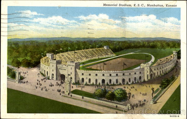 Memorial Stadium K. S. C Manhattan Kansas