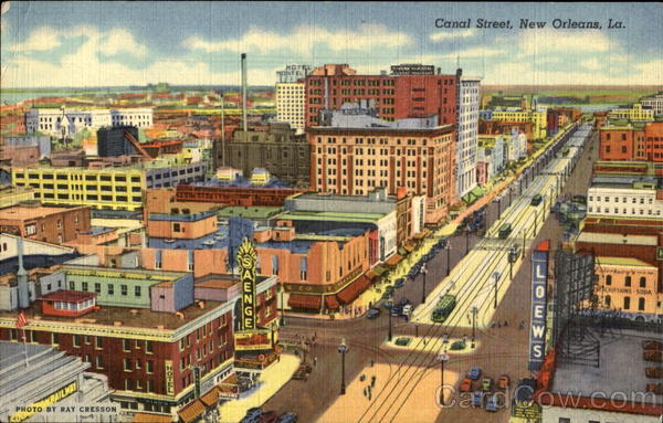 Canal Street New Orleans Louisiana