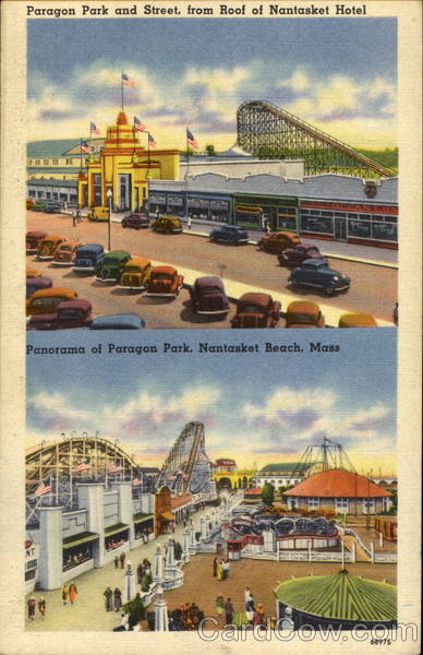 Paragon Park And Street Nantasket Beach Massachusetts