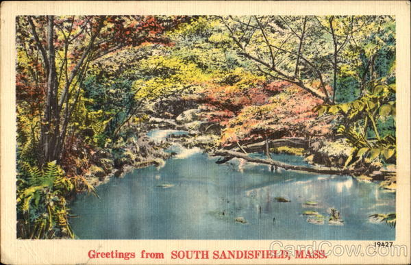 Greetings From South Sandisfield Massachusetts