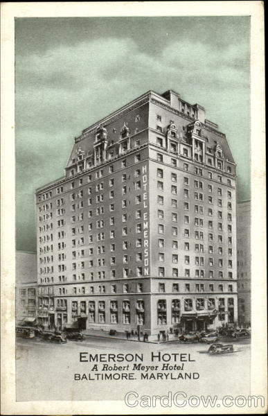 Emerson Hotel Baltimore Maryland