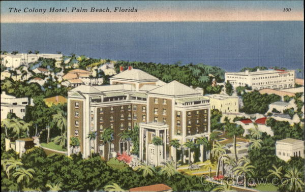 The Colony Hotel Palm Beach Florida